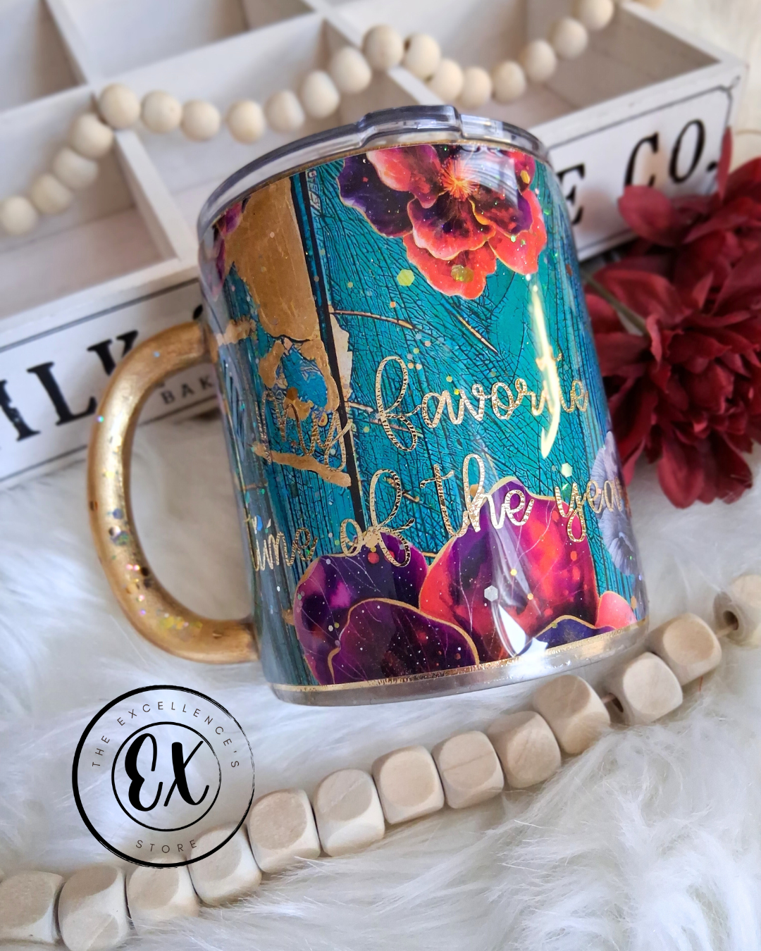 10oz Floral Mug