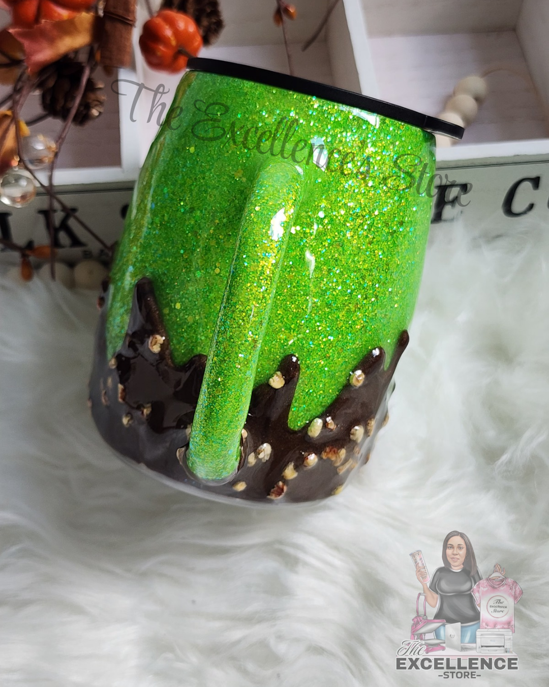 14 oz Candy Apple Mug