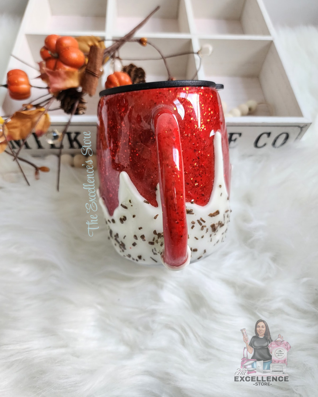 14 oz Candy Apple Mug