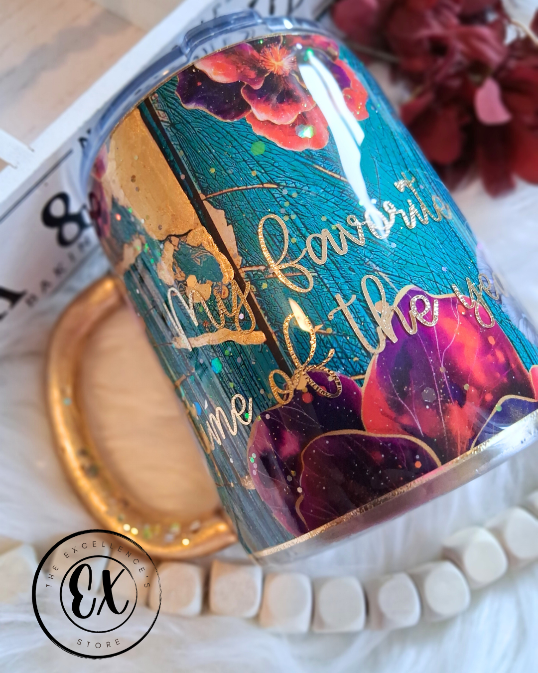 10oz Floral Mug