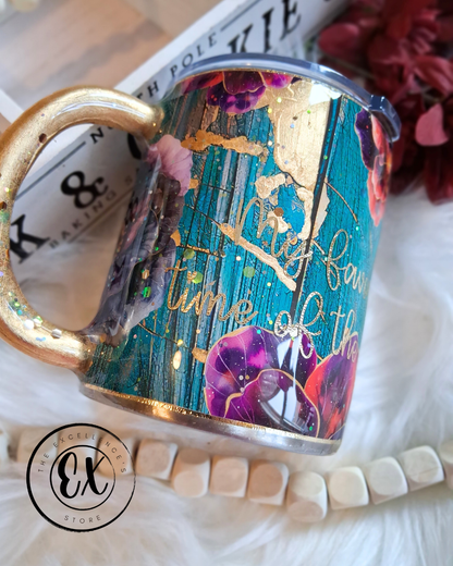 10oz Floral Mug The Excellence's Store