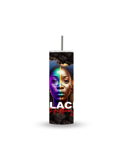 Black History Month Tumbler The Excellence's Store
