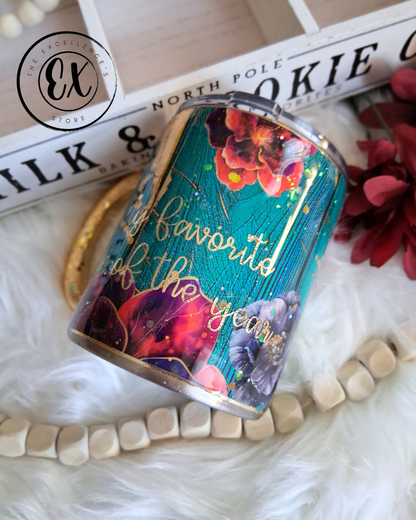 10oz Floral Mug The Excellence's Store