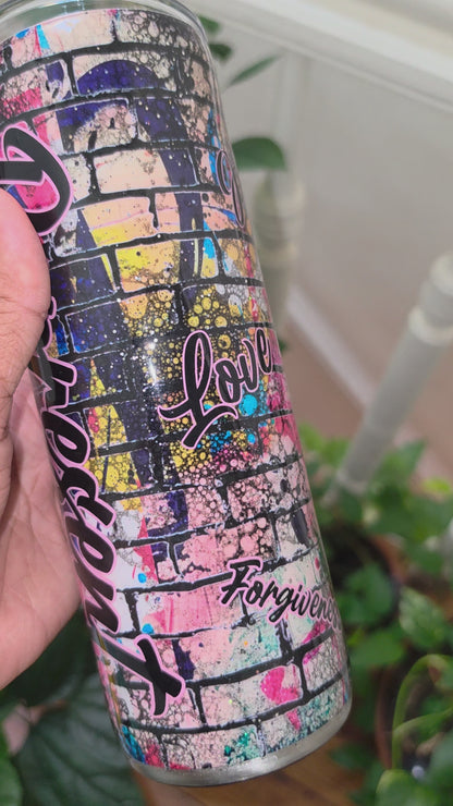 20oz Graffiti Tumbler "REPRESENT"