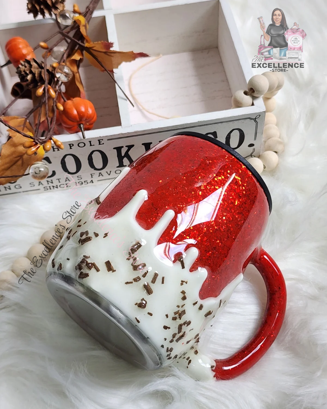 14 oz Candy Apple Mug