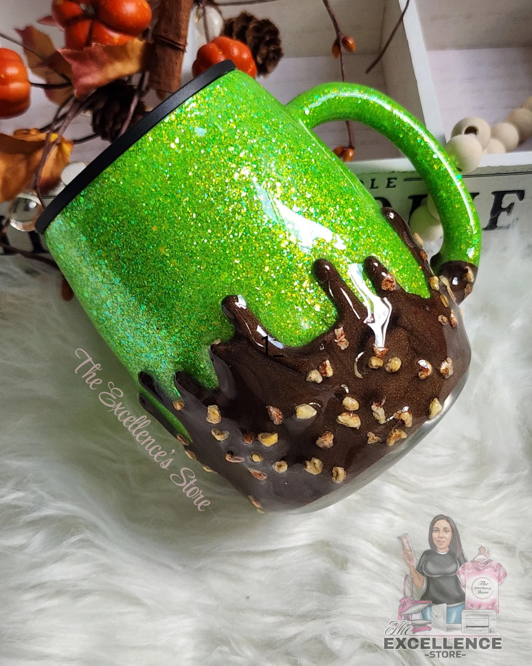 14 oz Candy Apple Mug