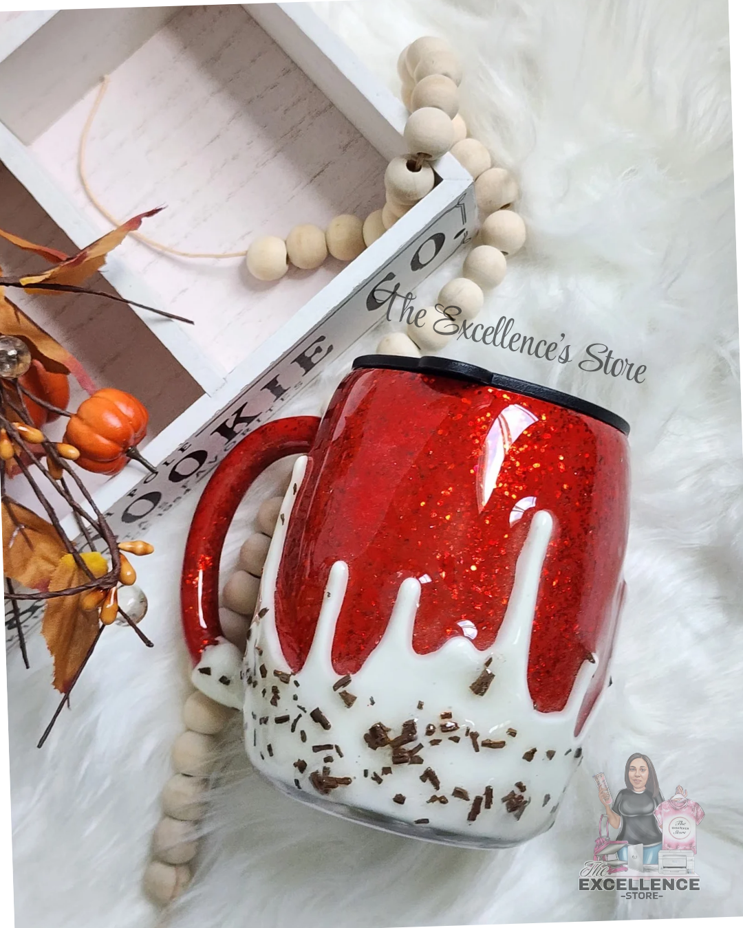 14 oz Candy Apple Mug