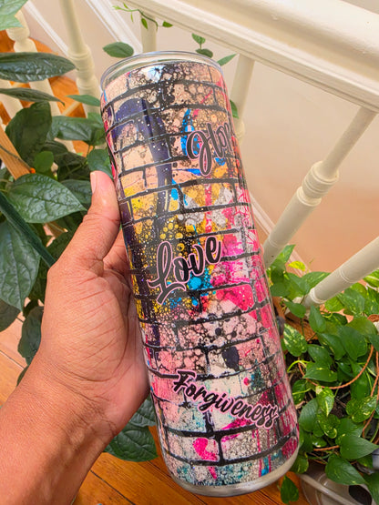 20oz Graffiti Tumbler "REPRESENT" The Excellence's Store