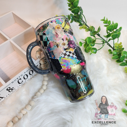 32oz Quilt-Inspired Tumbler The Excellence's Store