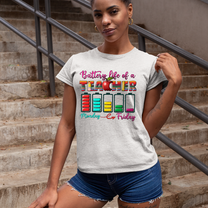 Battery life of a teacher Excellence's Store