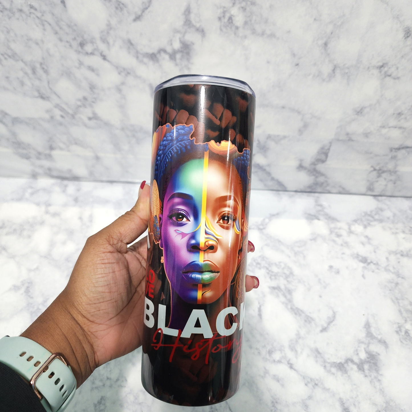 Black History Month Tumbler